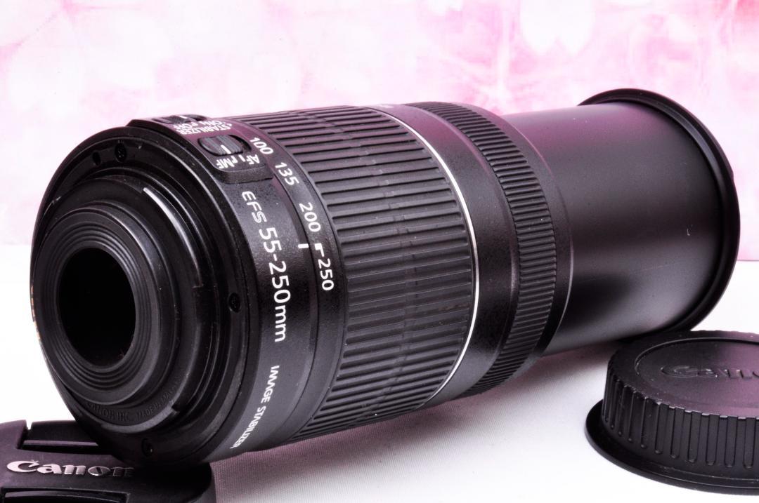 ✨CANON EF-S 55-250 IS✨手ぶれ補正✨望遠レンズ✨キヤノン 用 Amazon.co.jp: Canon 望遠レンズ EF-S55-250mm F4-5.6 IS APS-C