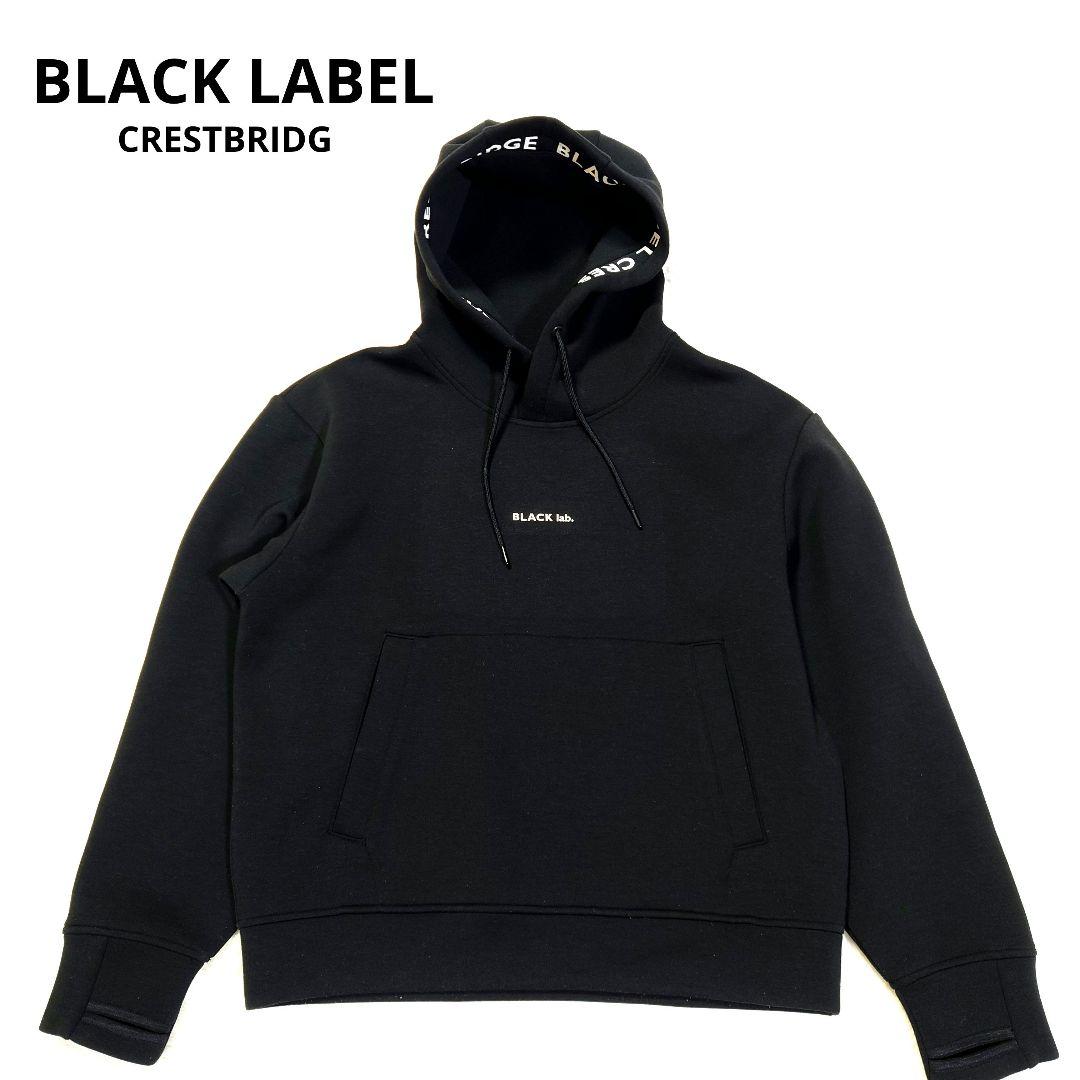 BLACK LABEL CRESTBRIDG プルオーバーパーカー ボックスロゴ
