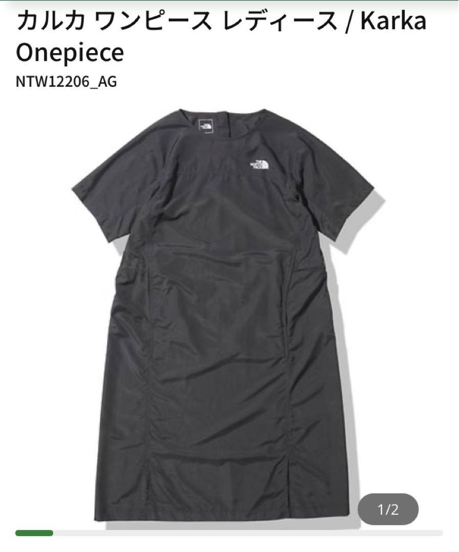 The North Face 黒 Tシャツ カルカワンピース ノースフェイス
