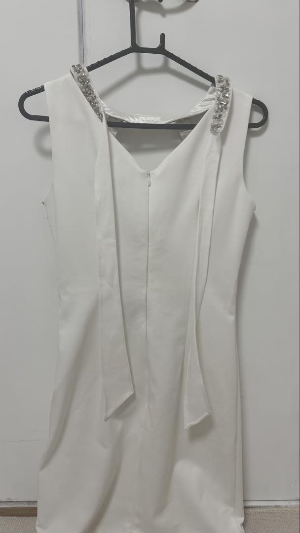 ROBE de FLEURS ホワイト キャバドレス Mサイズ