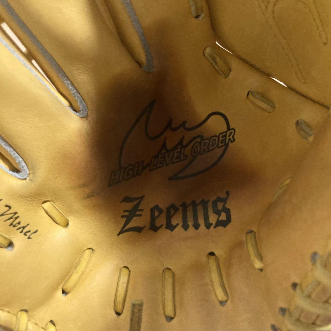 【匿名配送】zeems 181 一般軟式グローブ 左投げ