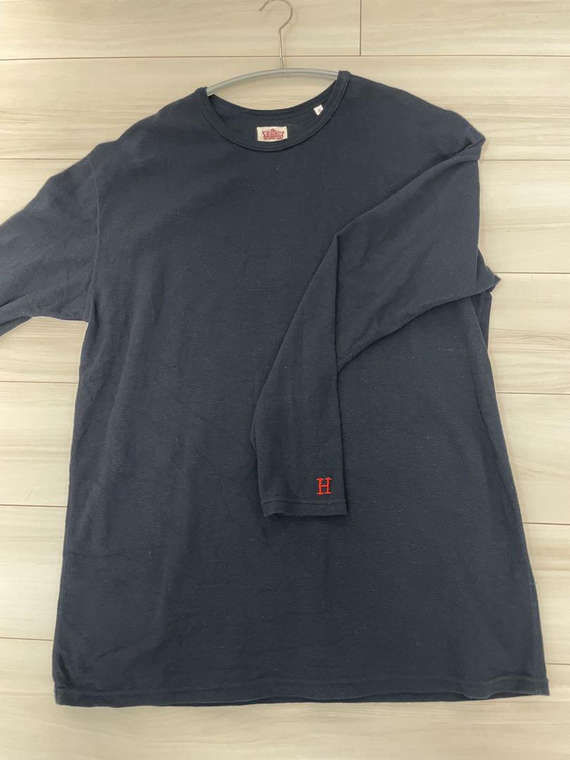 ハリウッドランチマーケット ストレッチフライス コンフォータブル ロングTシャツ