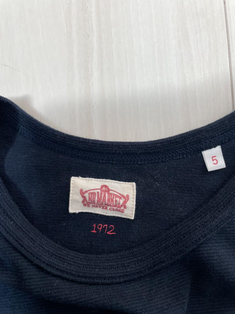 ハリウッドランチマーケット ストレッチフライス コンフォータブル ロングTシャツ