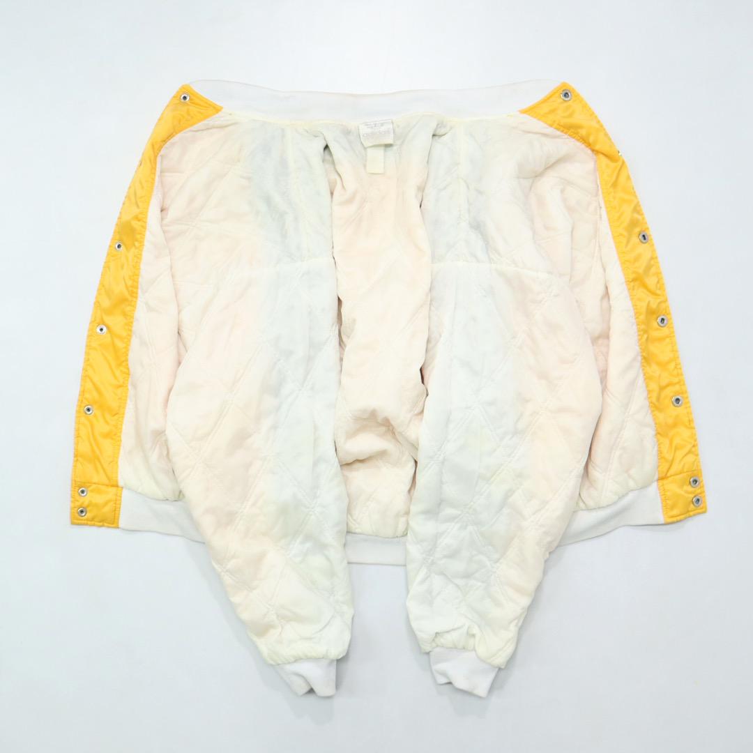 80s ビンテージ アディダス RUN DMC サテン ジャケット スタジャン