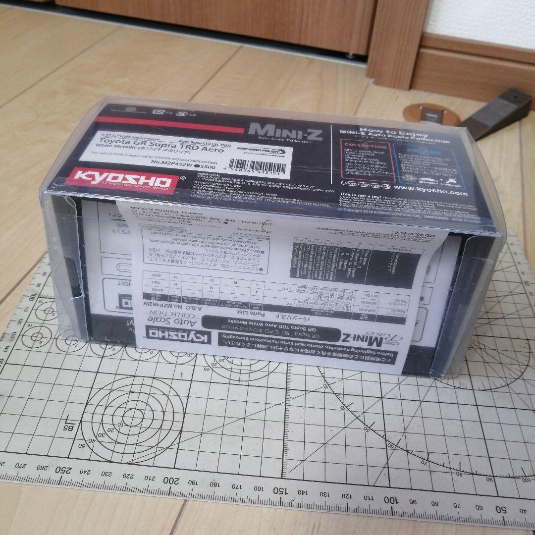 京商　ミニッツ　GRスープラ　TRDエアロ　ホワイト　ASC　GR Supra