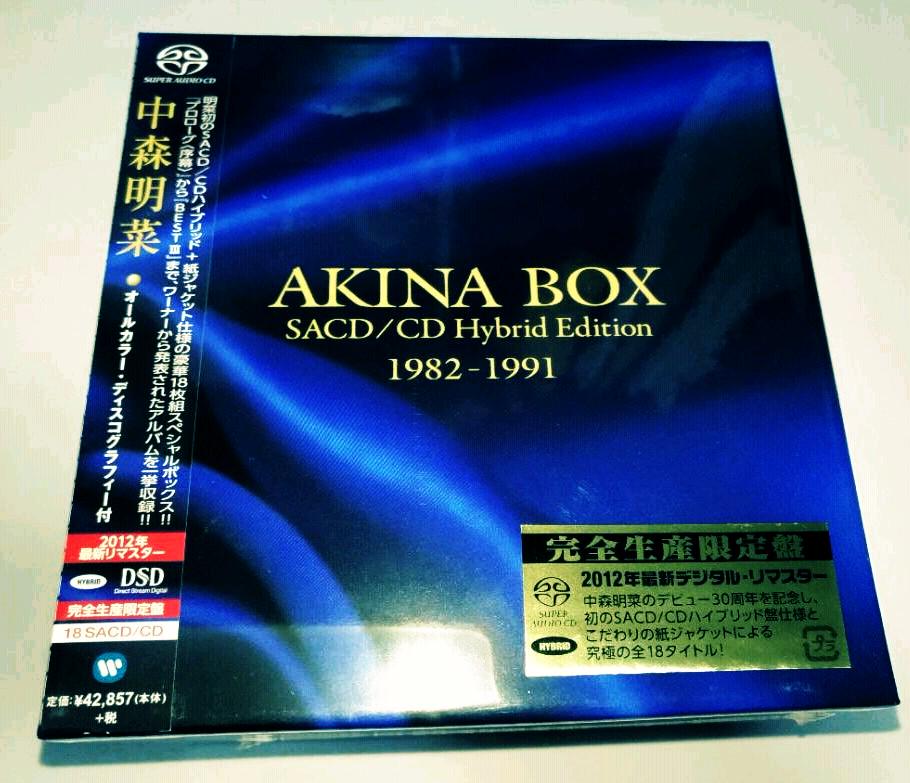 クラシカルレインボーハッピーバード 中森明菜 AKINA BOX 1982-1989