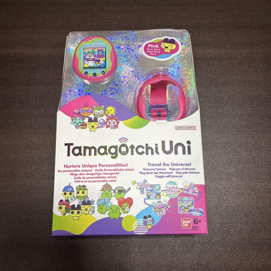 BANDAI - 【新品・未開封】海外版たまごっち ミュージックスター　音符ピンク Amazon | バンダイ(BANDAI) Tamagotchi Uni Pink 対象年齢 6才