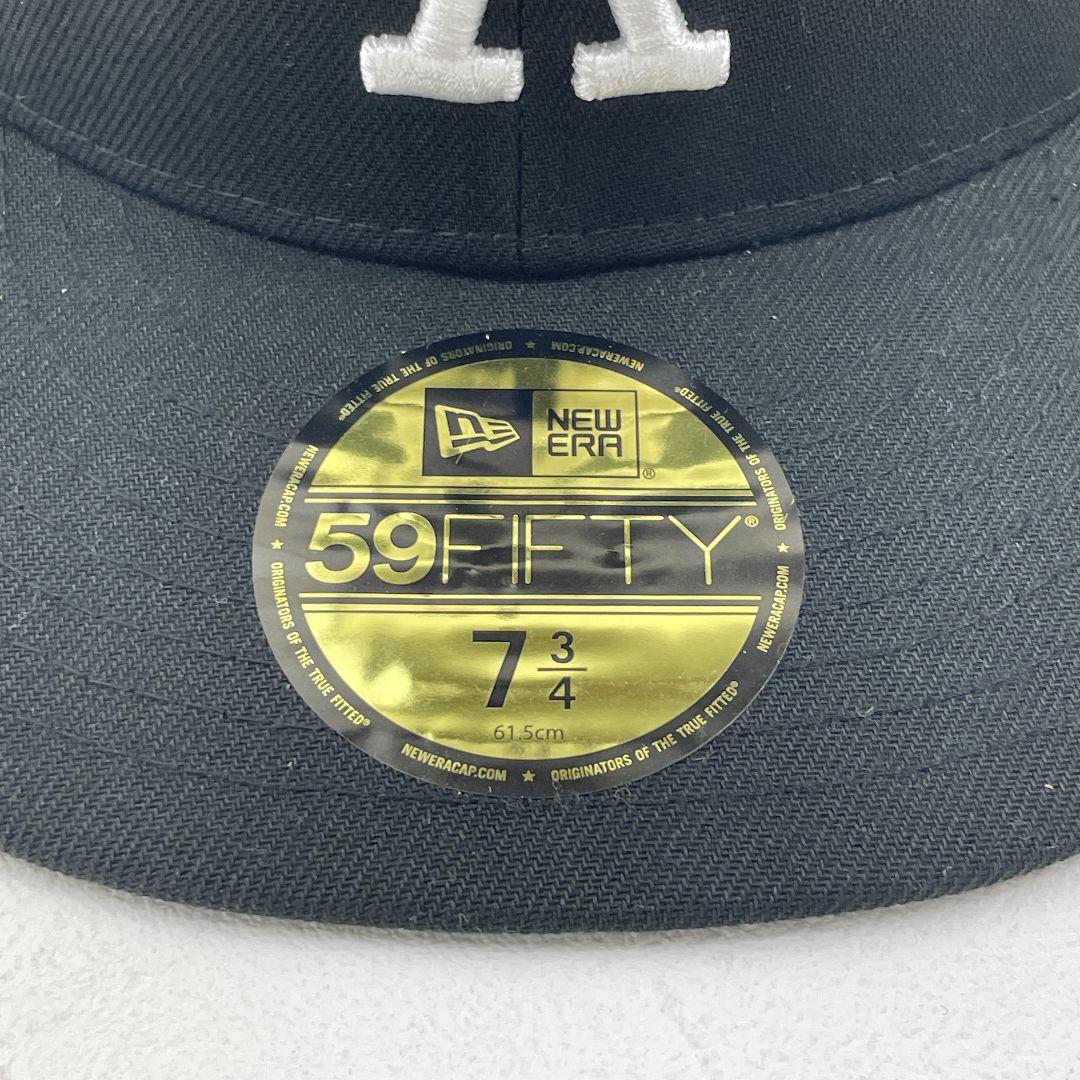 タグ付き NEW ERA ドジャース 59FIFTY キャップ 7 3/4
