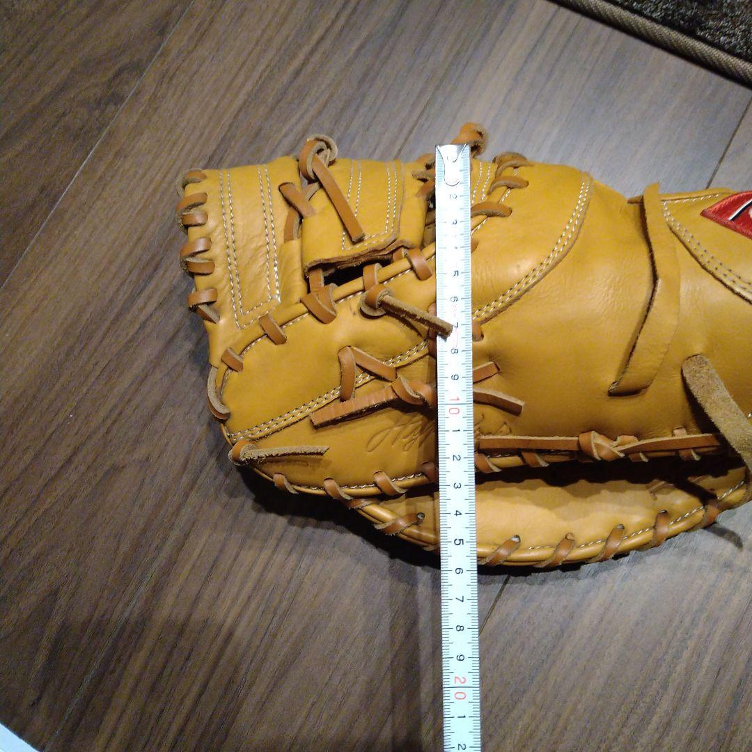 中古品Rawlings Hyper Shell 軟式野球グローブ イエロー左投げ