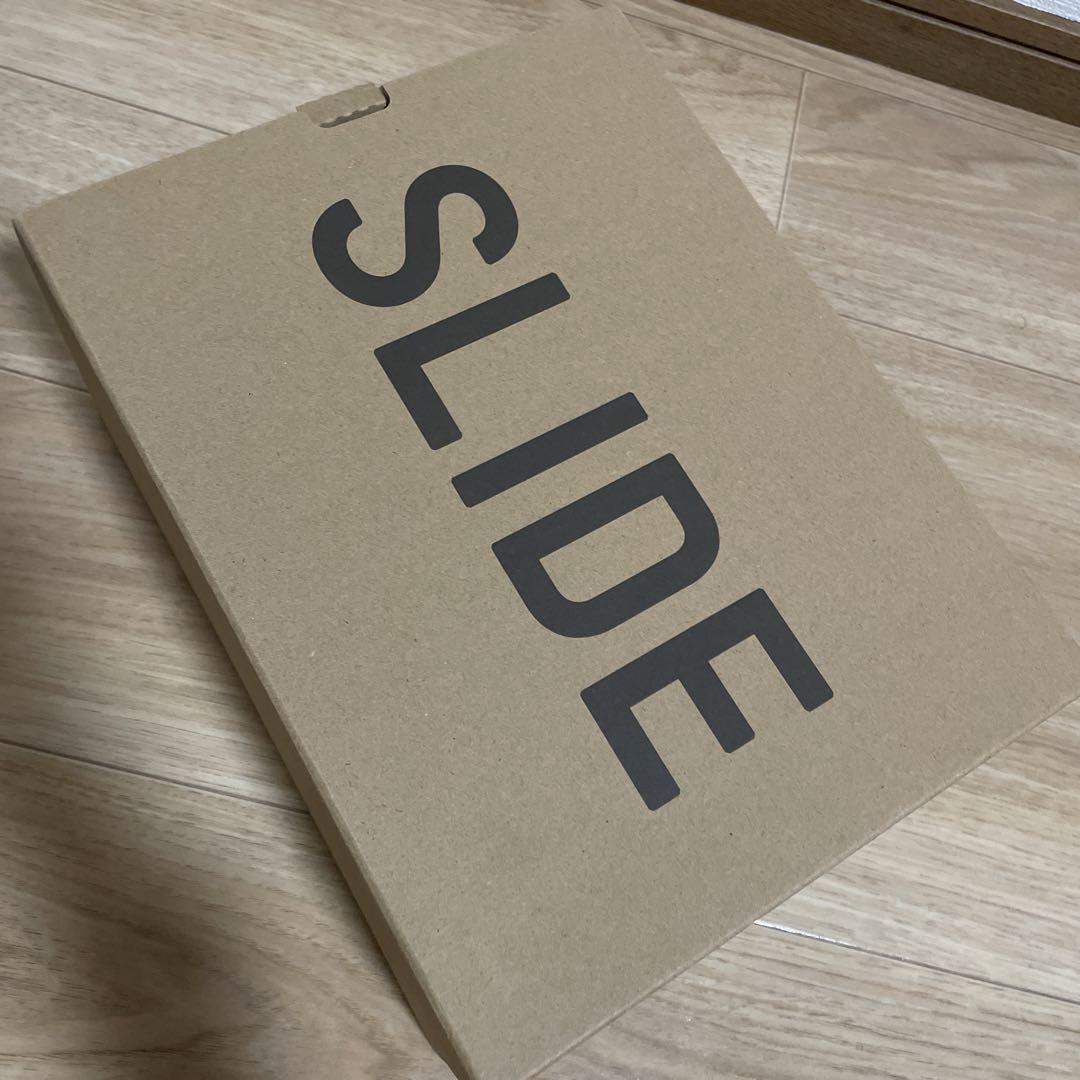 27.5 アディダス イージースライド スレートマリン YEEZY slide