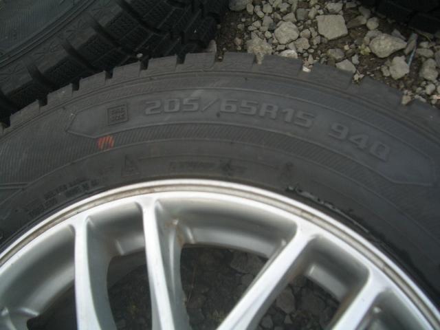 205/65R15  スタッドレスタイヤアルミセット　15×6J　IS53　５穴