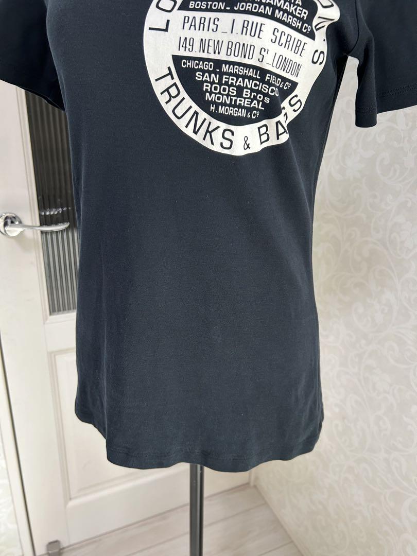 LOUIS VUITTON プリントTシャツ 黒