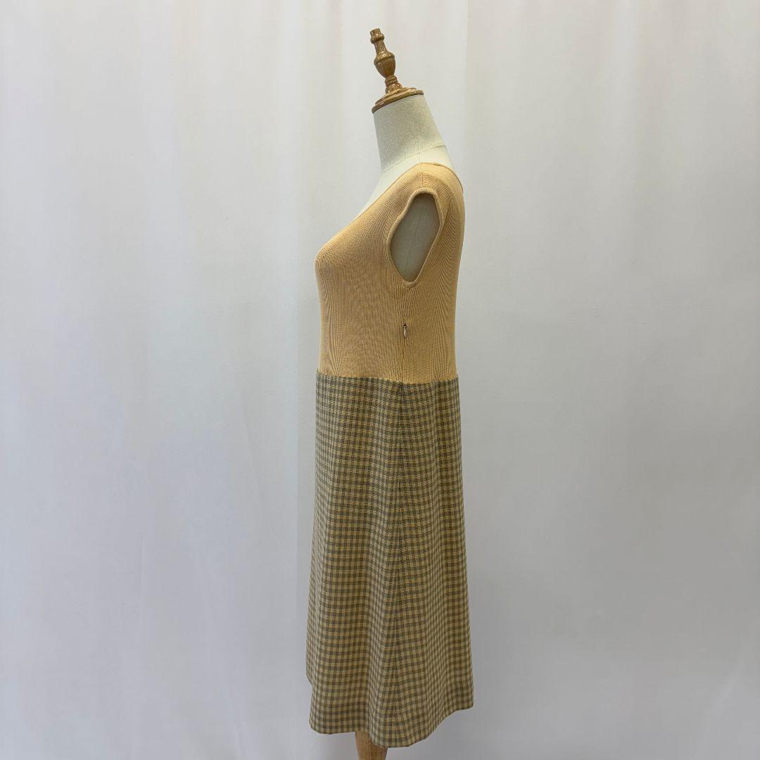 ベージュワンピースL FOXEY