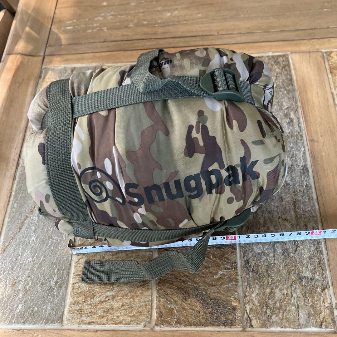Snugpak Travelpak 2 寝袋 モスキートネット付き 迷彩柄
