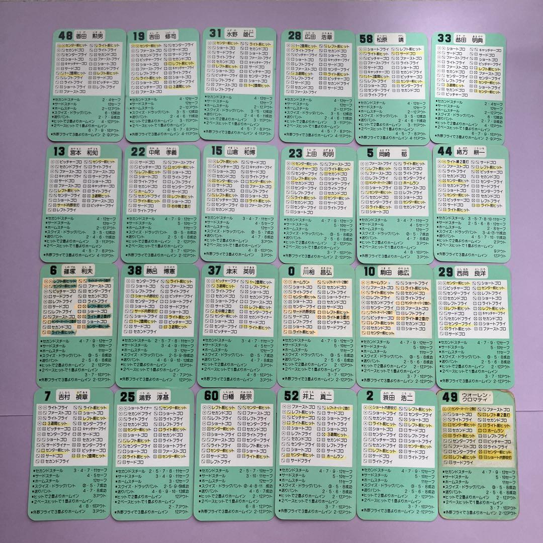 最新発見 タカラプロ野球カード1990読売ジャイアンツ24枚セット - メルカリ スポーツゲーム(野球盤等)