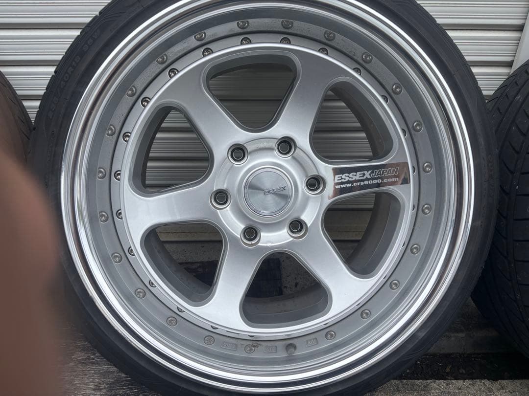 ESSEX EL18インチ プラチナムやや傷や汚れあり BRIGHTFACE_UK