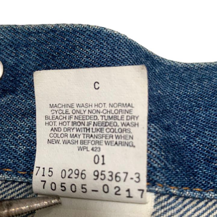 最安値SALE 90s USA製 LEVI'S リーバイス Gジャン デニムジャケット FAXiN-m74675109027 超激安定番
