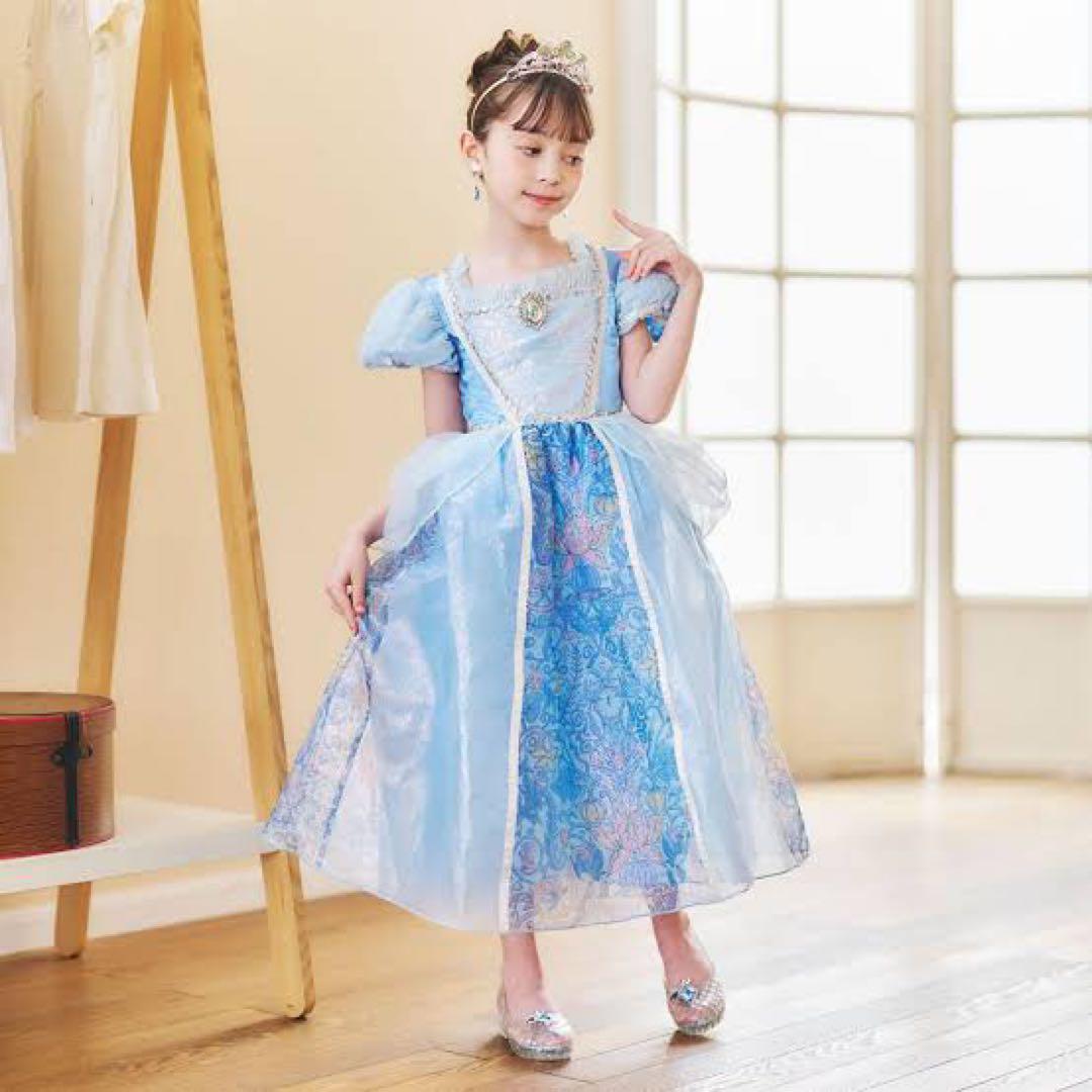 RerCu プリンセス ドレス ラプンツェル コスプレ 衣装 子供