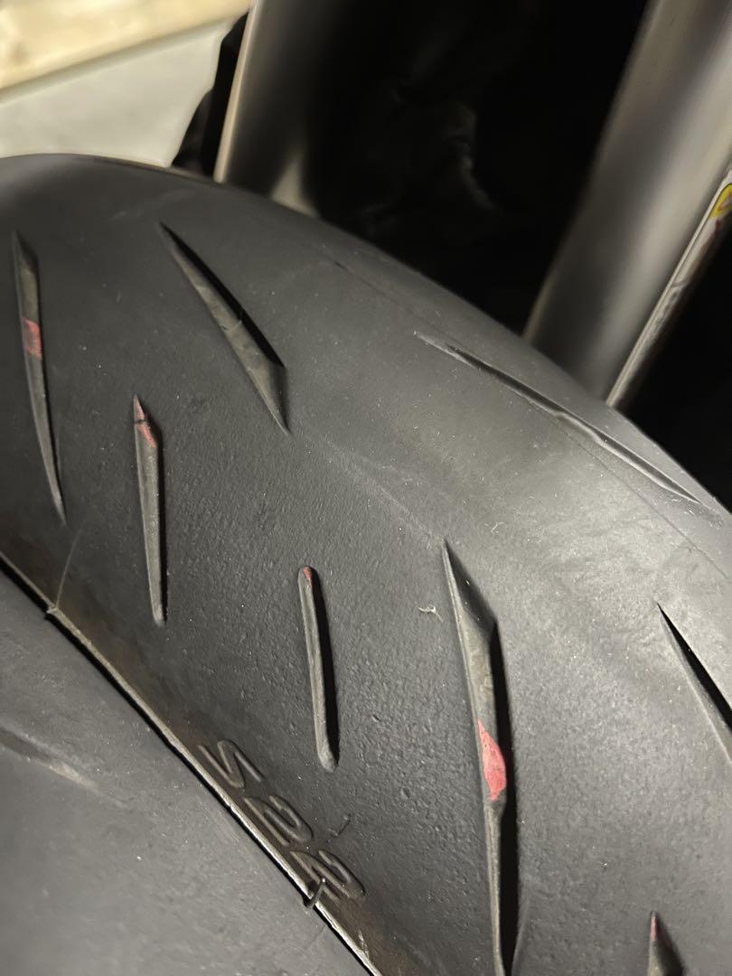 美品800km走行ブリヂストS22 190/50ZR17 120/70ZR 2本