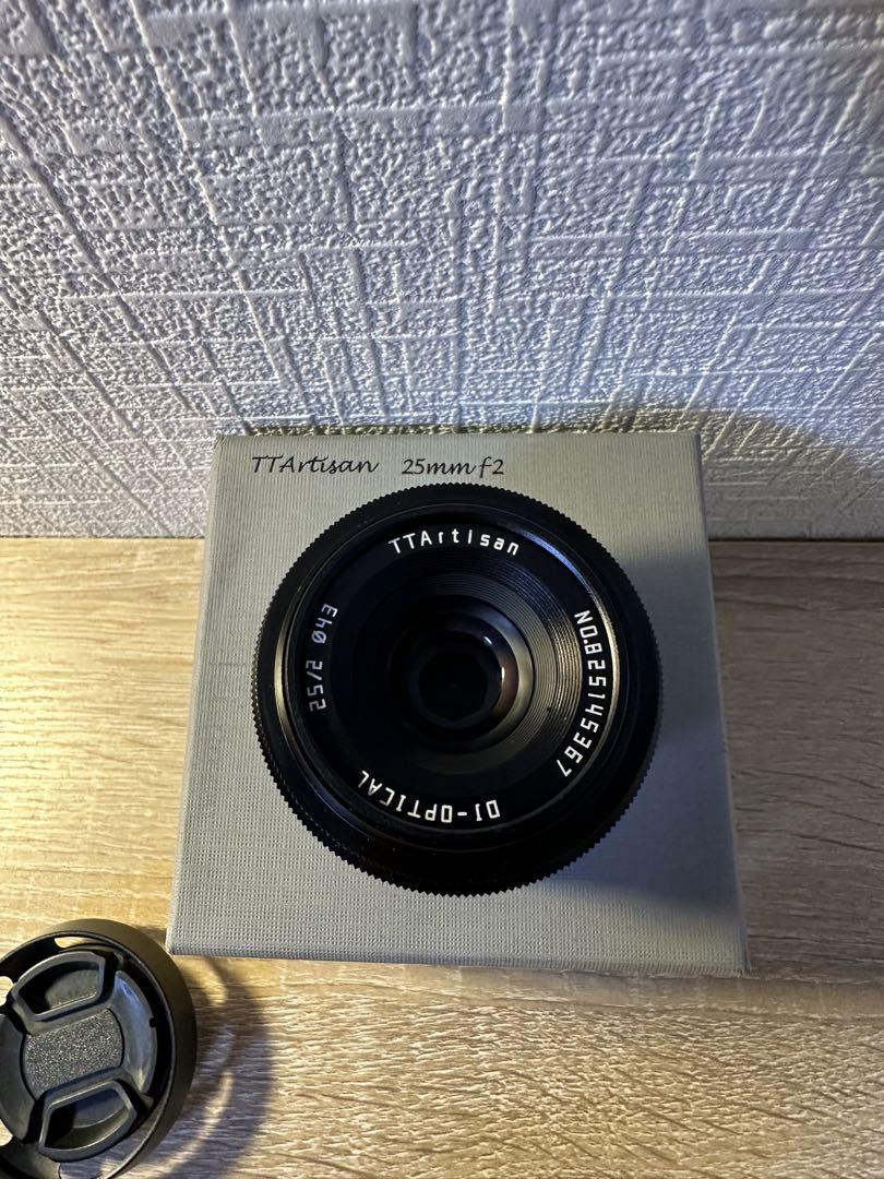 【極美品】 TTArtisan 25mm f2/c Xマウントレンズ