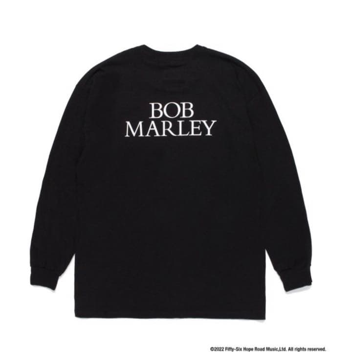 WACKO MARIA BOB MARLEY LONG SLEEVE L 黒 MARIA MARLEY LONG SLEEVE ワコマリア #wackomaria