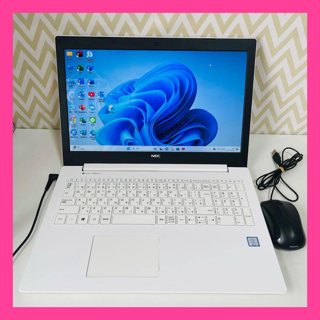 T336 NECノートパソコンSSD第7世代 Windows11オフィス2024