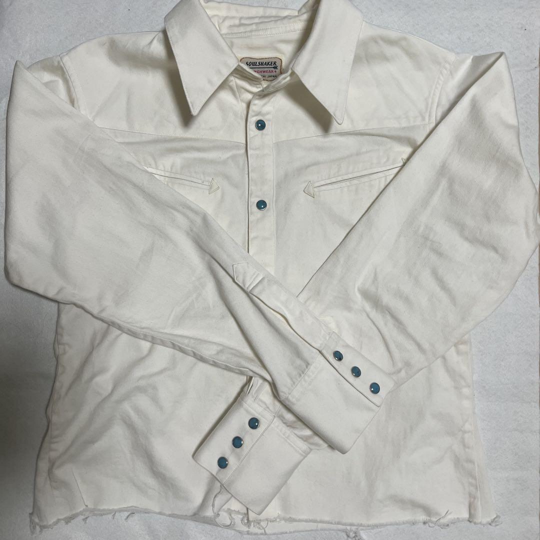 RANCHWEAR ウエスタンジャケット　ターコイズ　短丈　シャツジャケット