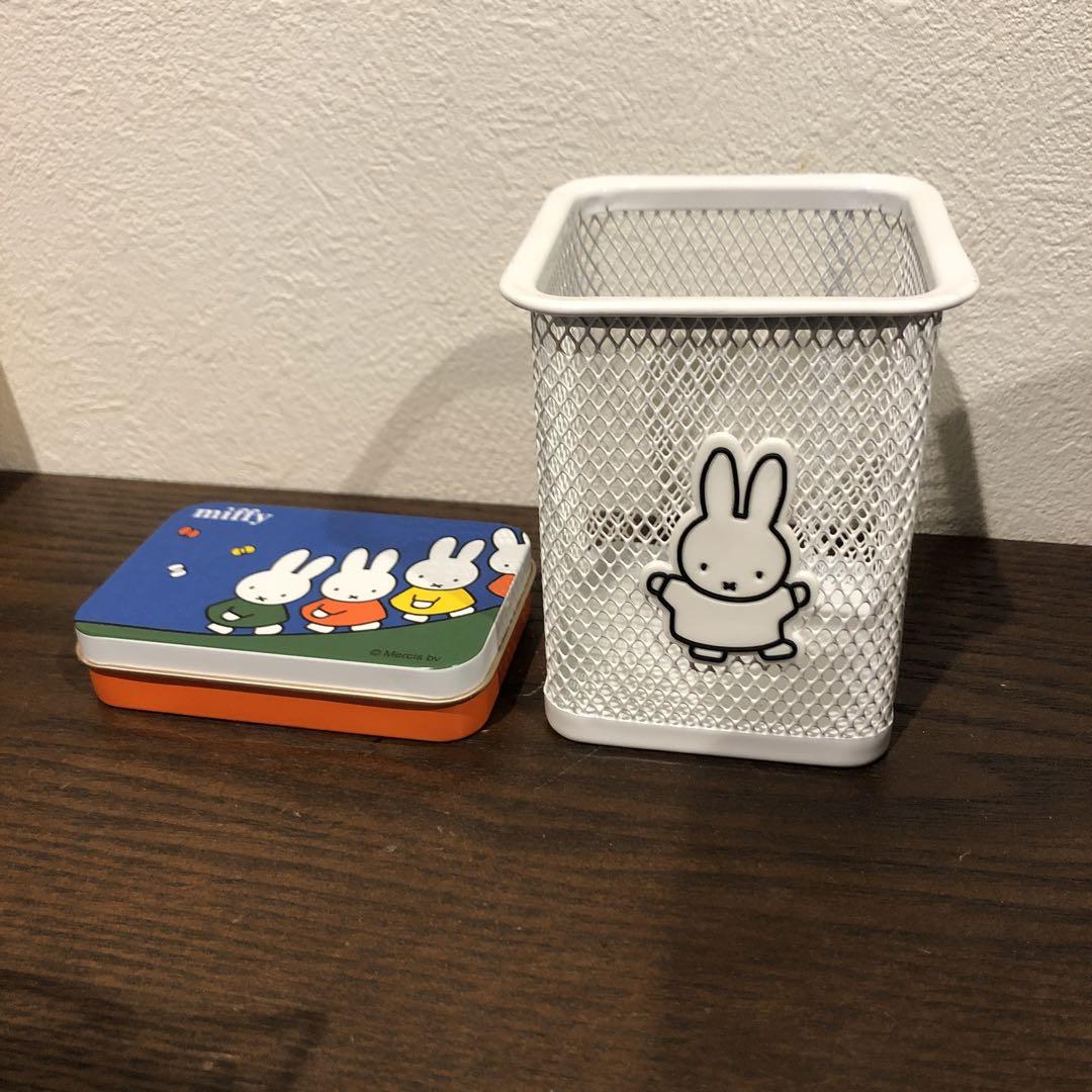 ミッフィーペン立て ミニ缶