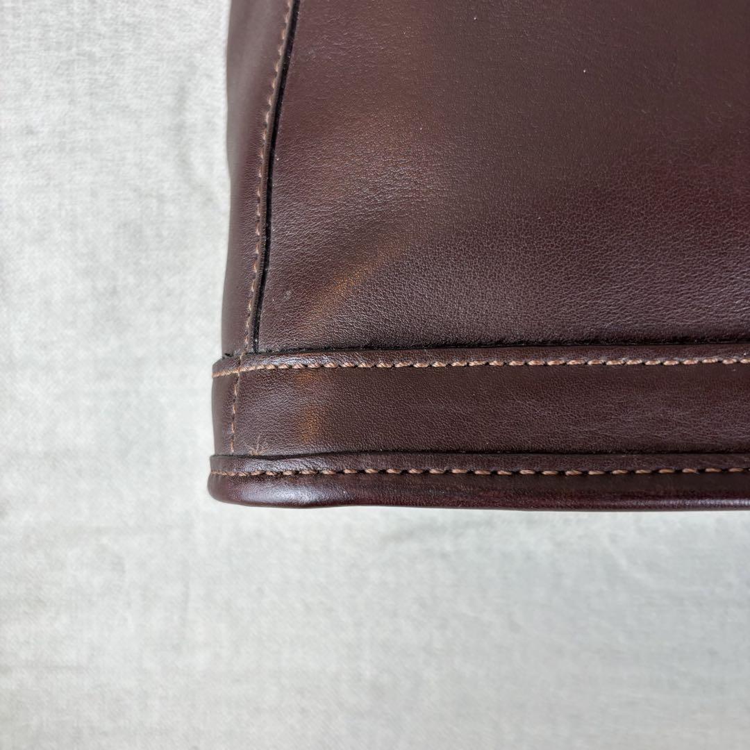 ★OLD COACH★ オールドコーチ レザー トートバッグ グラブタンレザー