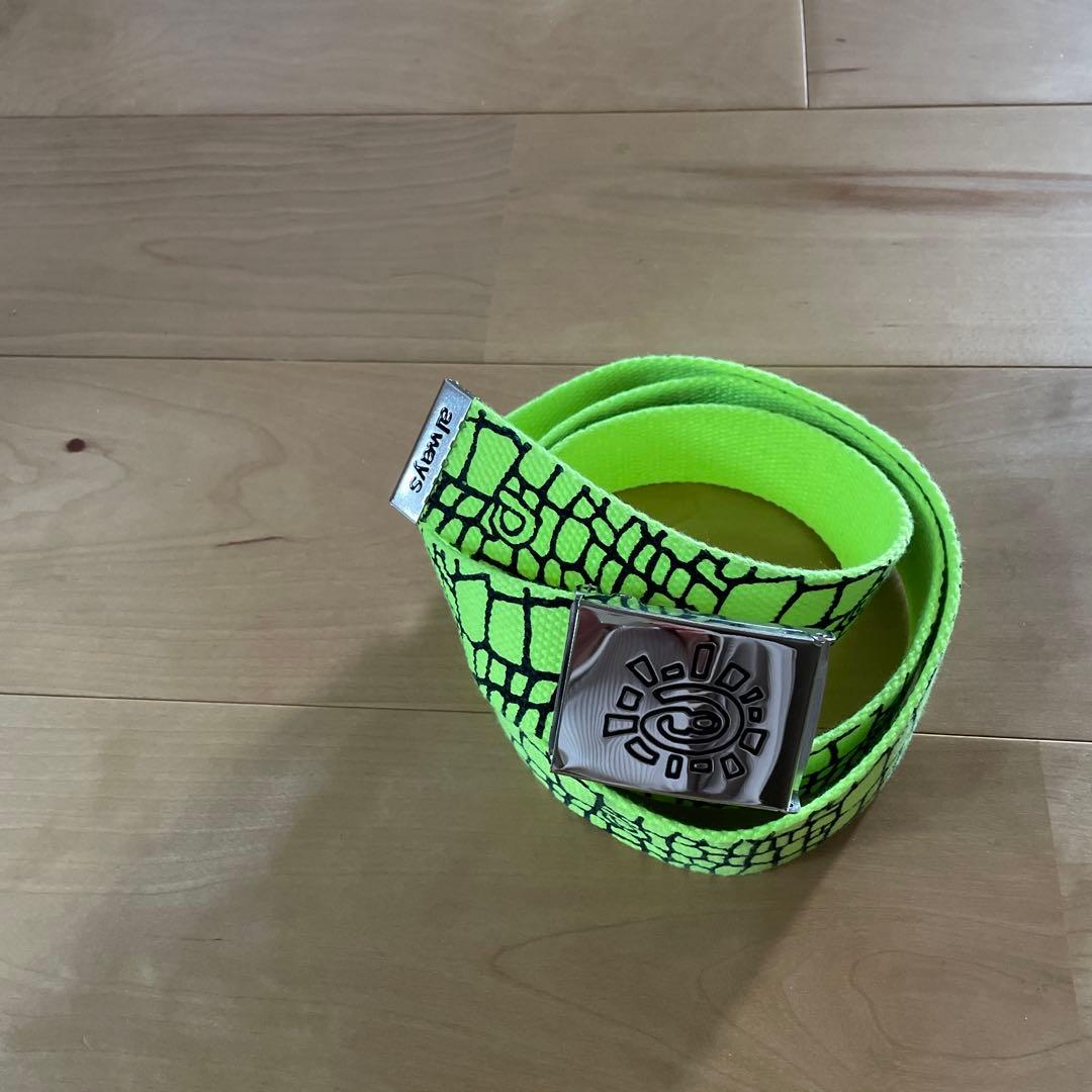 Always do what you should do ベルト 120cm目立った傷や汚れなし