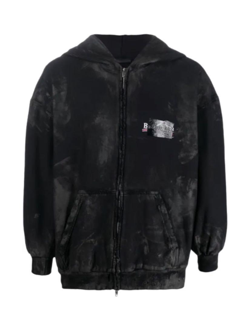 BALENCIAGA キャンペーンロゴジップパーカー