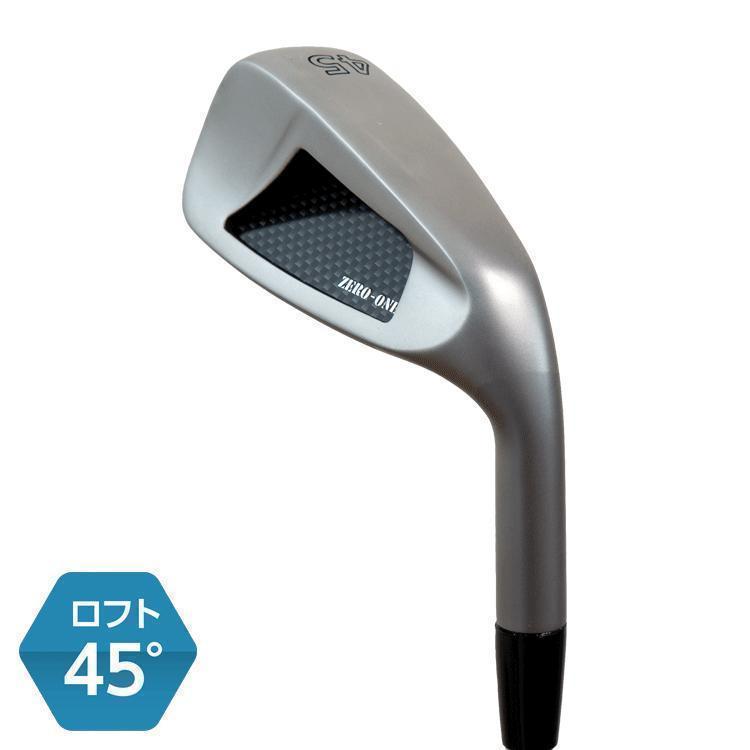 新品 ZERO-ONE アイアン型 チッパー 45° スチールシャフト