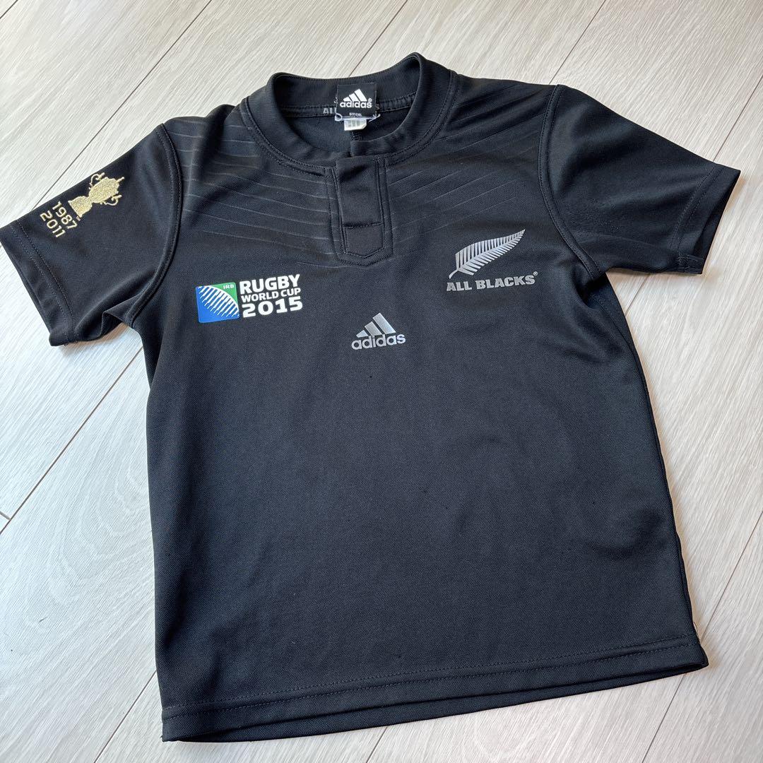 大学生 割引 adidas ALL BLACKS ラグビーワールドカップ2015ラガーシャツ ウェア