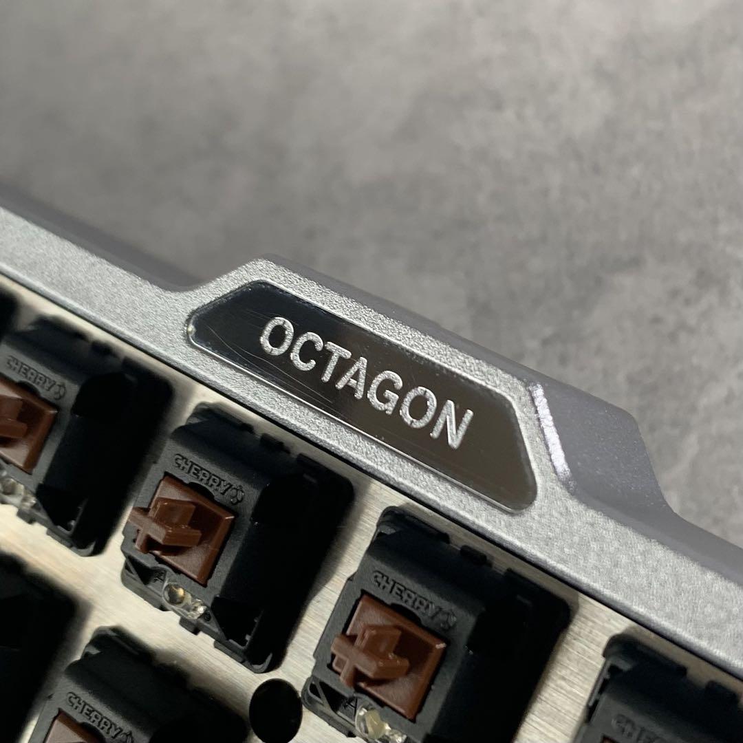 ★決算特価商品★ Duck メルカリ - Grey自作キーボード V1 Octagon キーボード