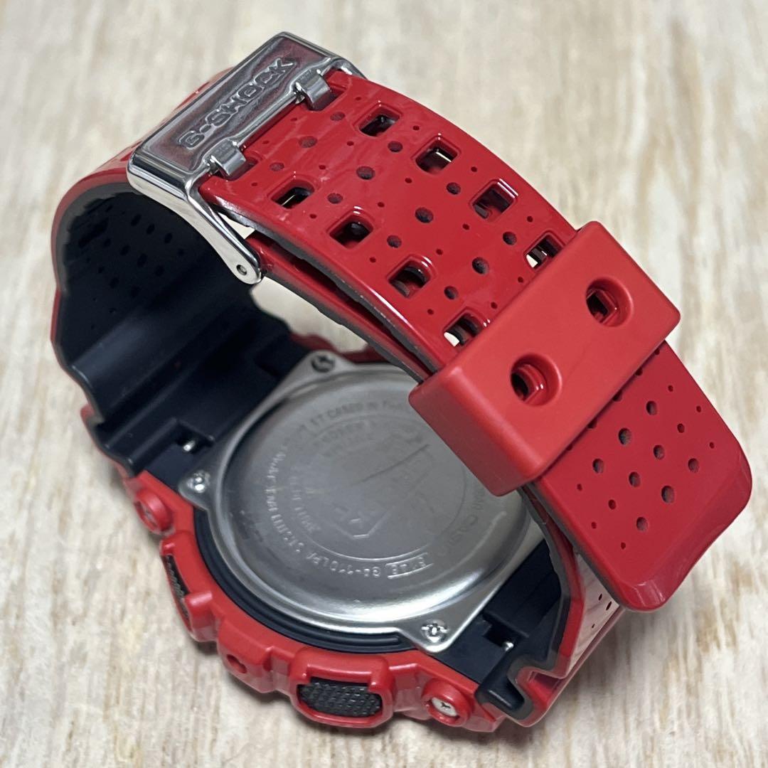 【レア光沢レッド未使用級美品】G-SHOCK GA-110LPAアナデジ電池新品