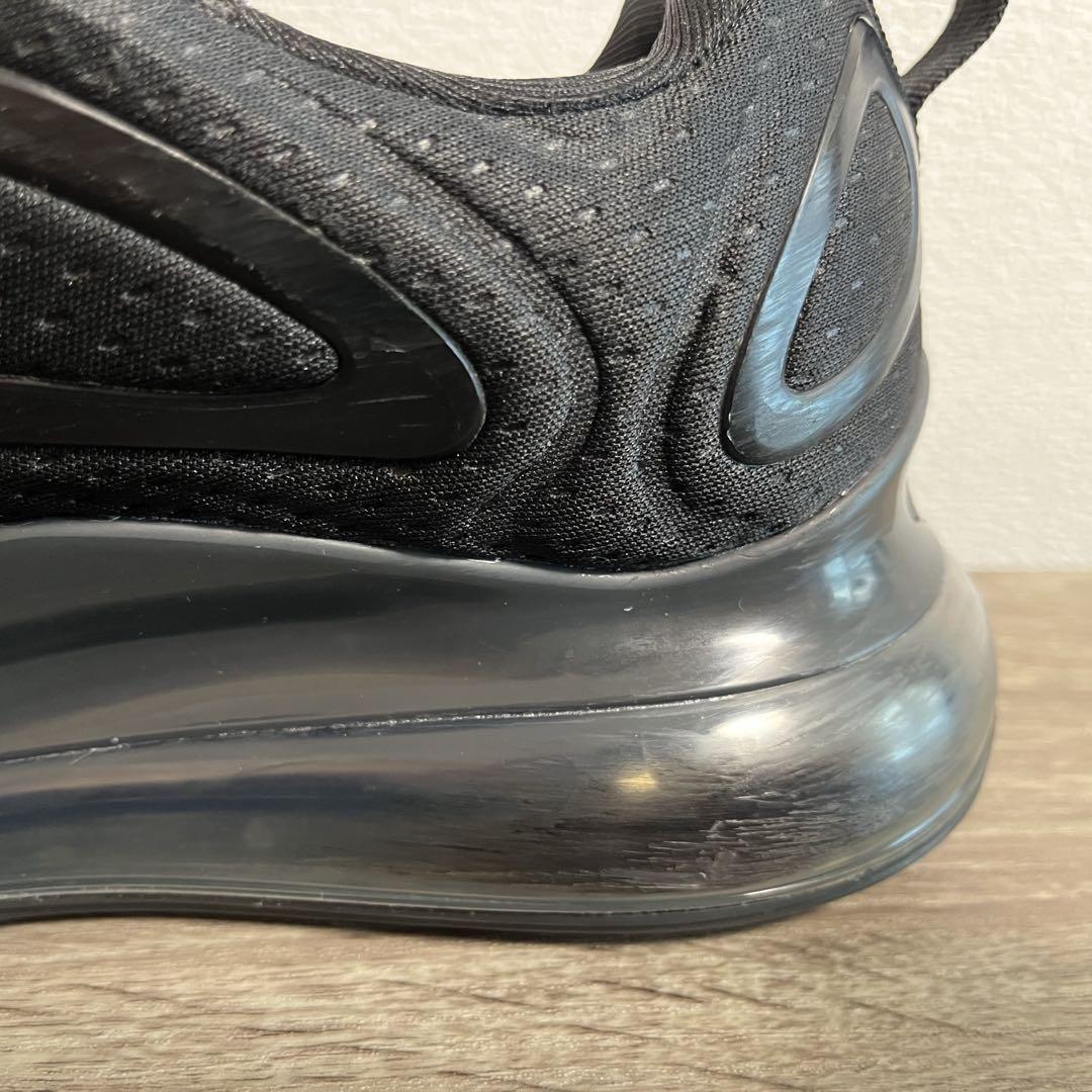 NIKE AIRMAX 720黒 ALLBLACK ナイキエアーマックス24.5