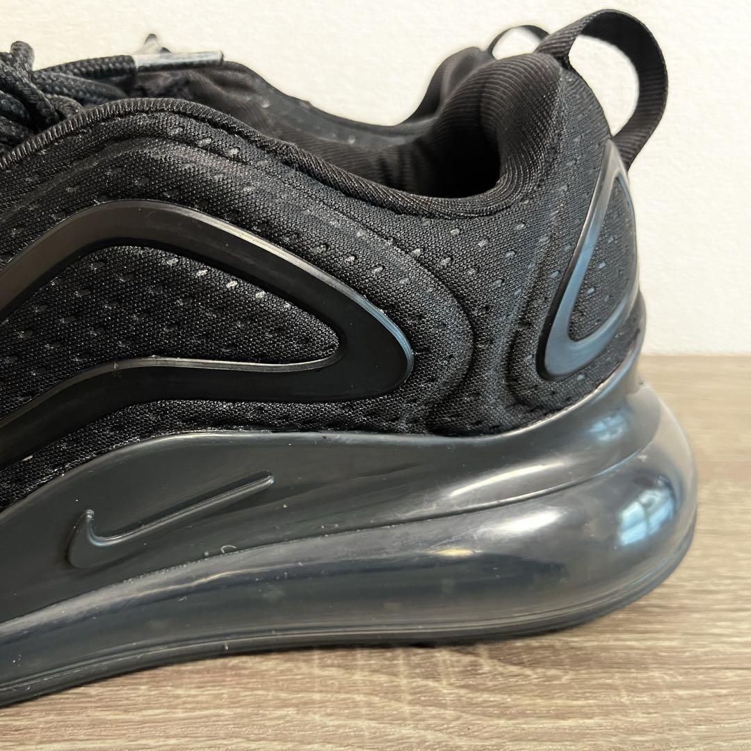 NIKE AIRMAX 720黒 ALLBLACK ナイキエアーマックス24.5
