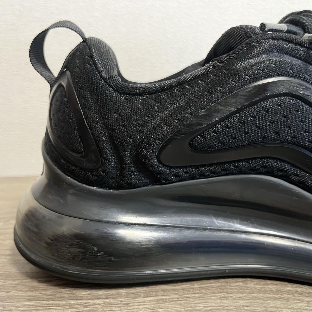 NIKE AIRMAX 720黒 ALLBLACK ナイキエアーマックス24.5