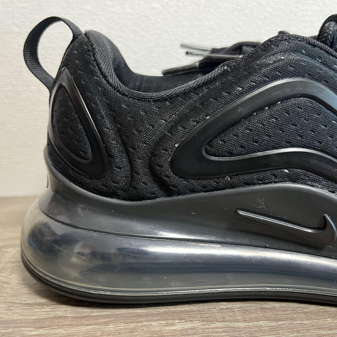 NIKE AIRMAX 720黒 ALLBLACK ナイキエアーマックス24.5