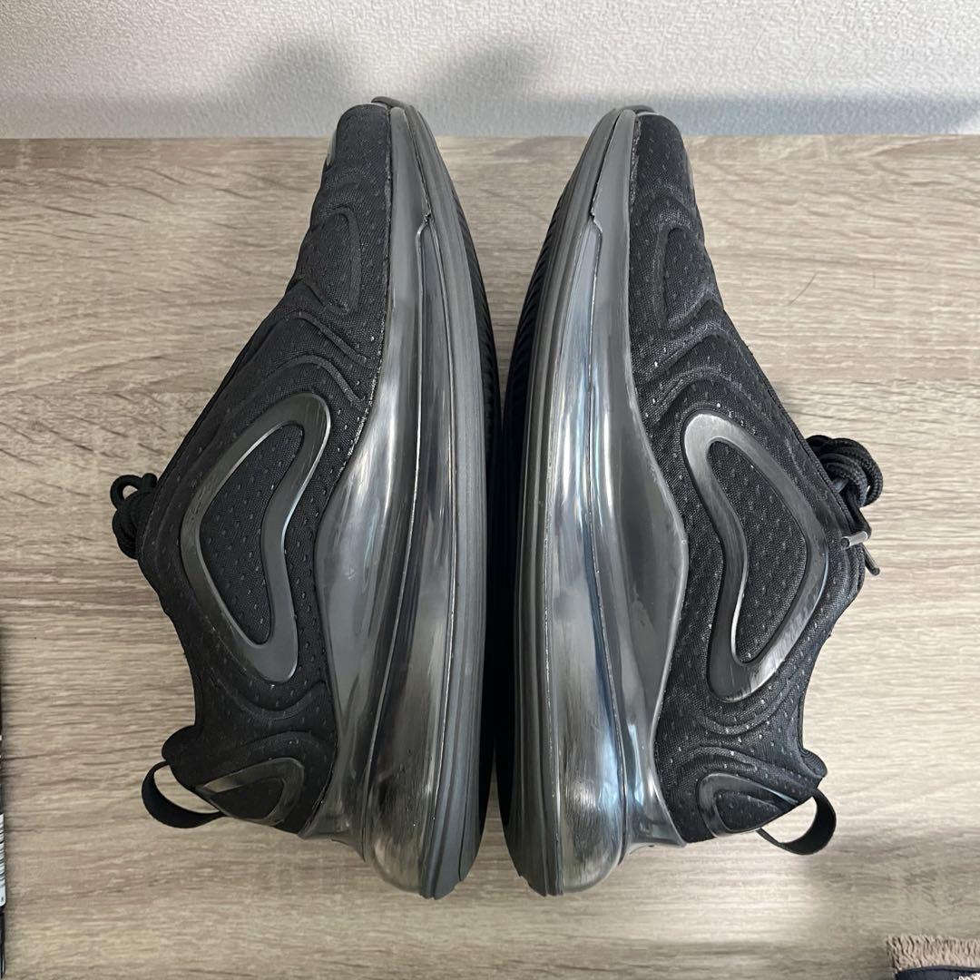 NIKE AIRMAX 720黒 ALLBLACK ナイキエアーマックス24.5