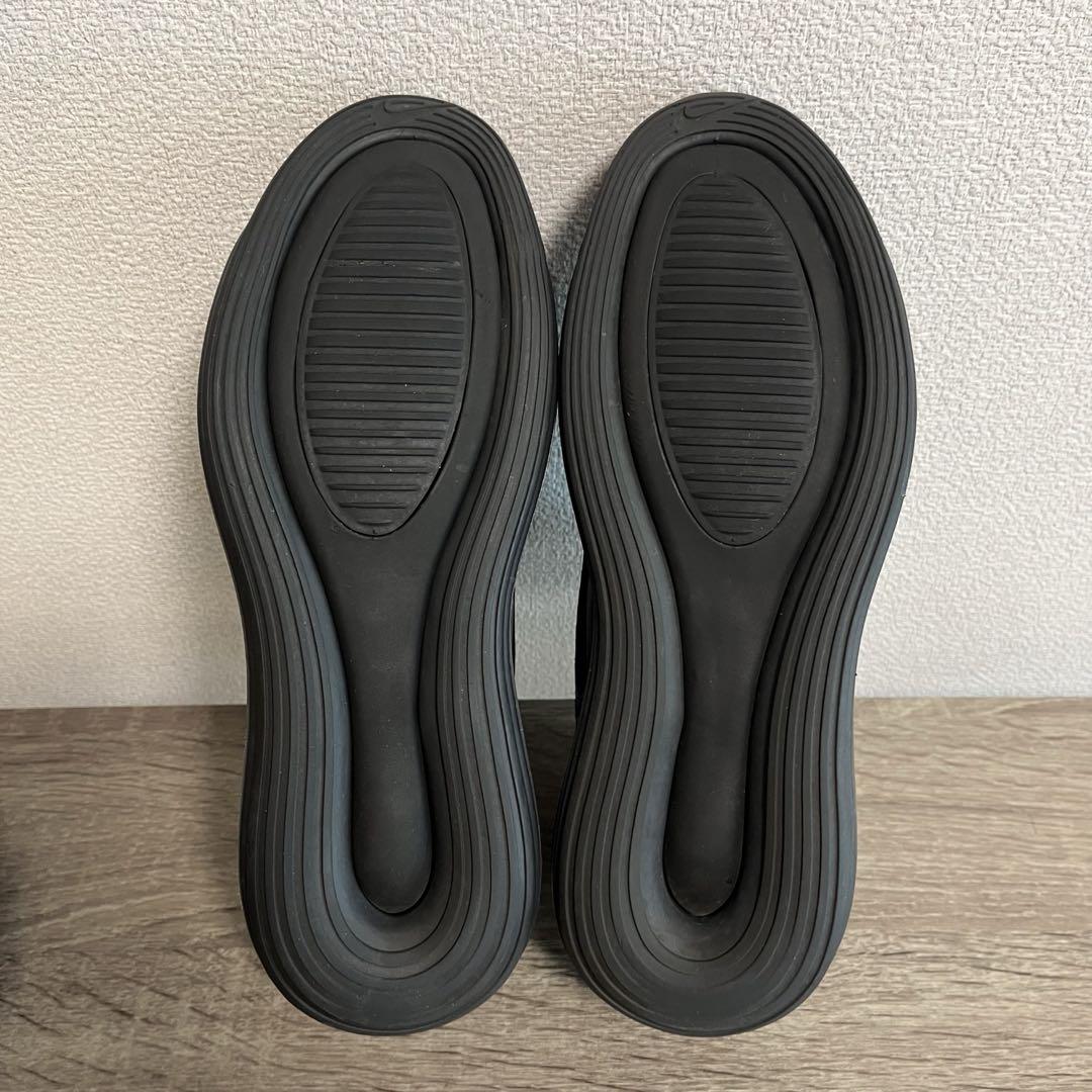 NIKE AIRMAX 720黒 ALLBLACK ナイキエアーマックス24.5