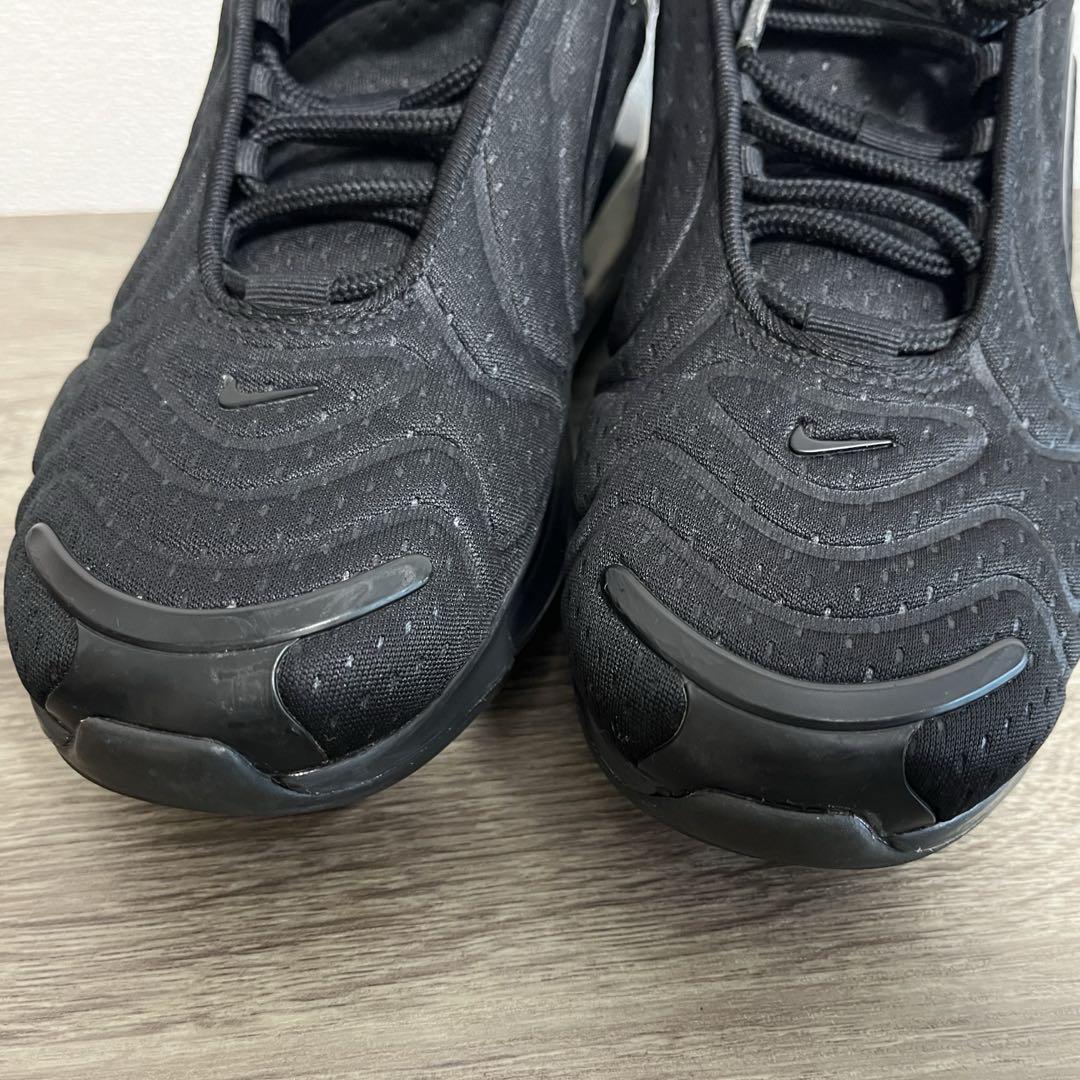 NIKE AIRMAX 720黒 ALLBLACK ナイキエアーマックス24.5