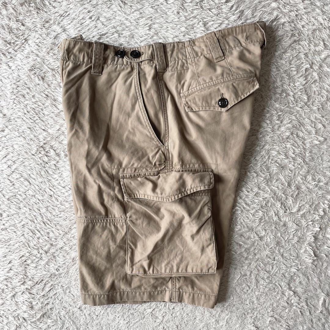 美品 現行 ラルフローレン short cargo 32 beige