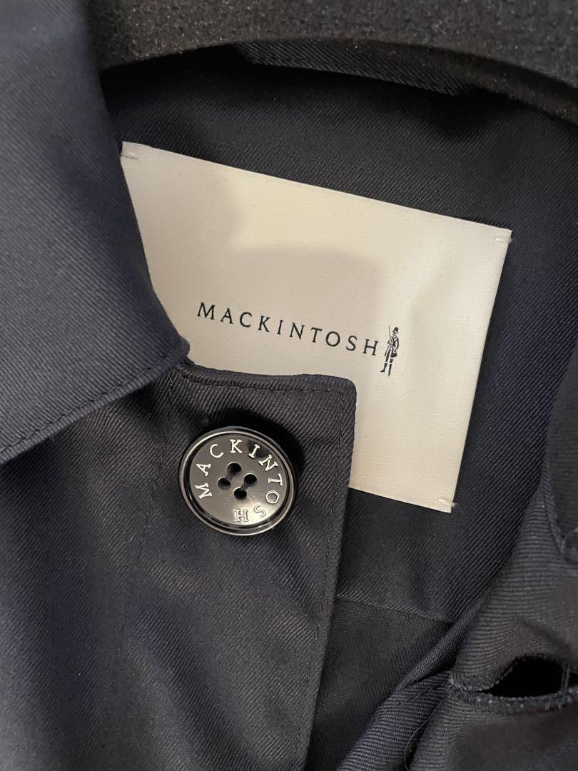 MACKINTOSH 新品 DUNKELD ステンカラーコート ネイビー 36