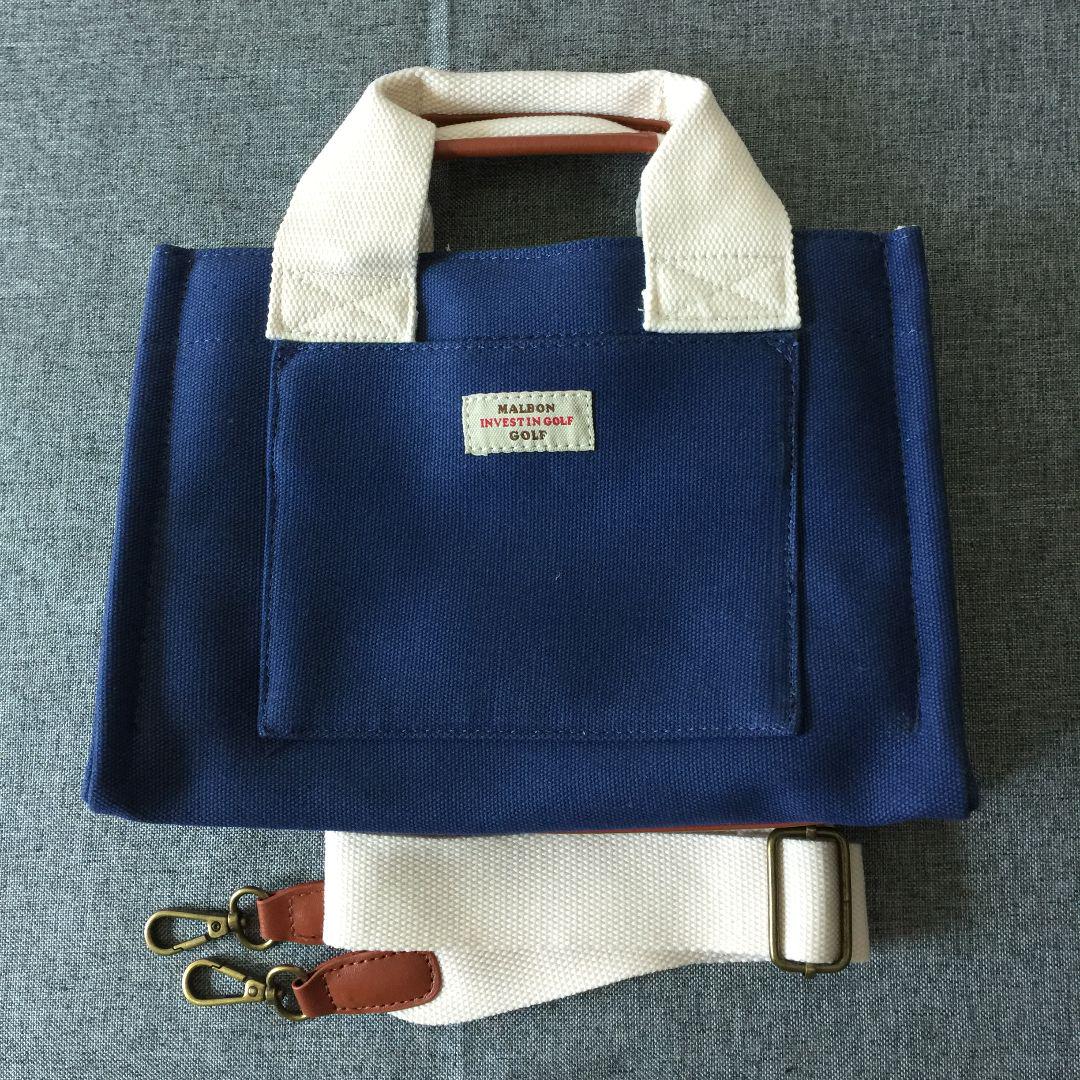 ネイビー　トートバッグ　即日　マルボンゴルフ　MALBON GOLF Malbon/マルボンゴルフ トートバッグ ネイビー ハンドバッグ
