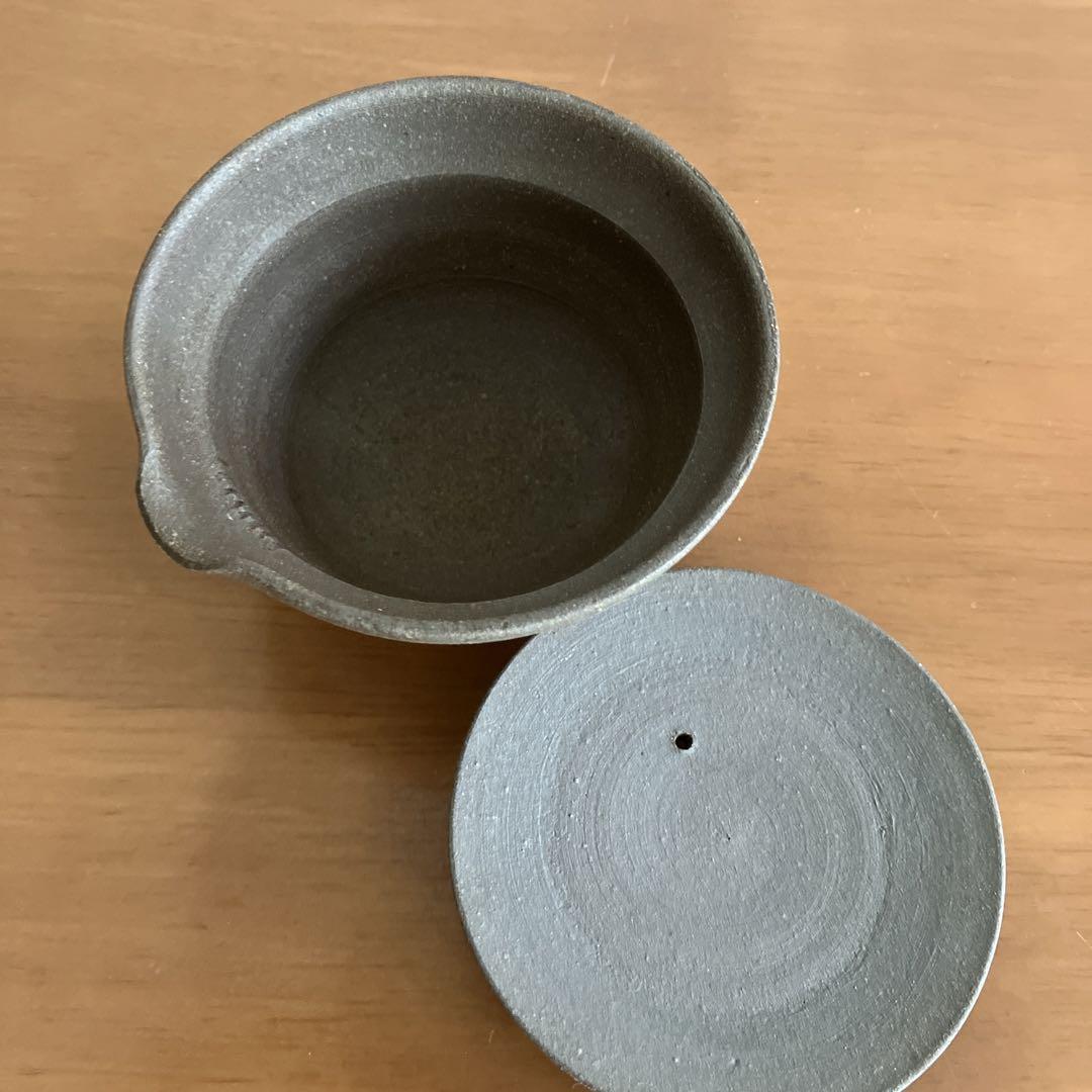 平清水焼 青龍窯 残雪 宝瓶1個 湯呑み5客 湯冷まし1個 玉露煎茶器