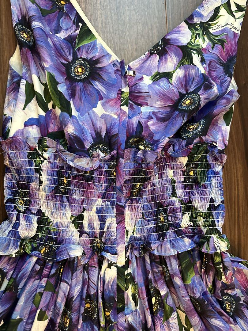 Dolce & Gabbana 花柄ワンピース 38 - メルカリ