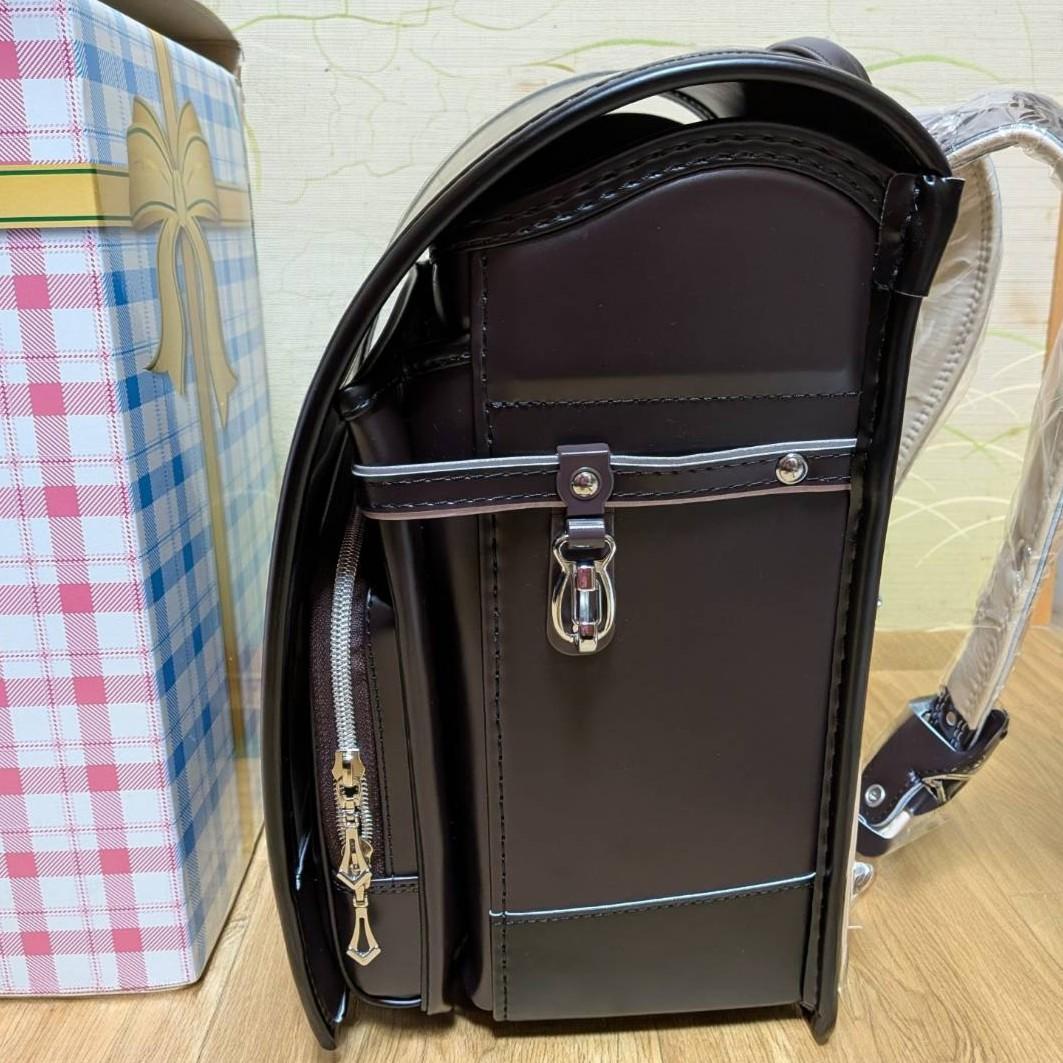 新品◆フィットちゃんランドセル ダークブラウン×ブラック 男の子女の子タフロック 新品◆フィットちゃんランドセル ダークブラウン×ブラック 男の子女の子タフロック