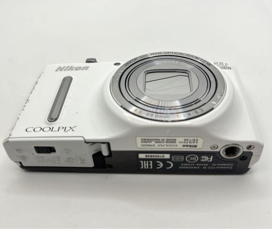 ニコン COOLPIX S9600 ホワイト 画像4