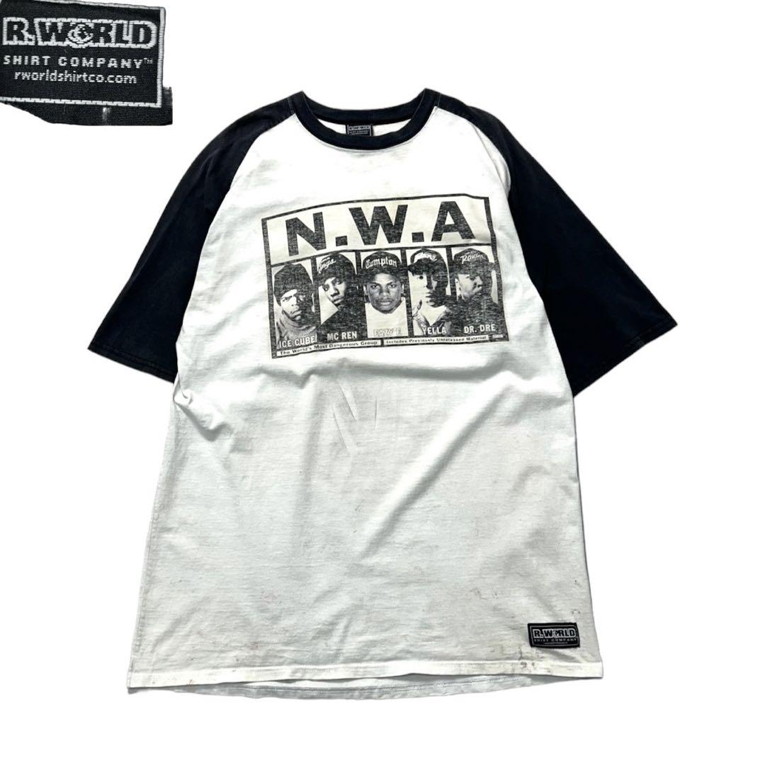 vintage N.W.A hiphop tee usa製90年代